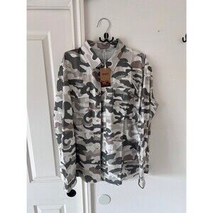 MEN'S CAMO POCKET CARGO SHIRT (XL/XXL)